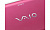 Sony Vaio VPC-W12S1R Pink вид сверху
