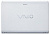 Sony VAIO VPC-S13S8R Silver задняя часть