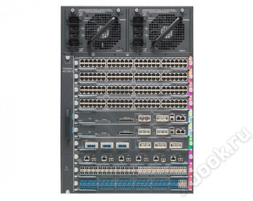 Cisco WS-4510E-S8+96SFP вид спереди