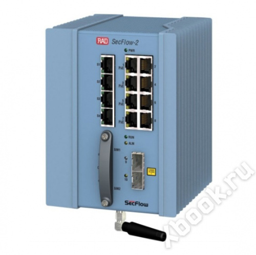RAD Data Communications SF2/B/AC/2GE16UTP/POE240W вид спереди