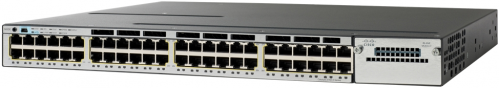 Cisco WS-C3750X-48T-S вид спереди