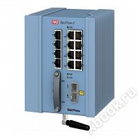 RAD Data Communications SF2/S/AC/2GE8UTP/POE/RS232/CEL