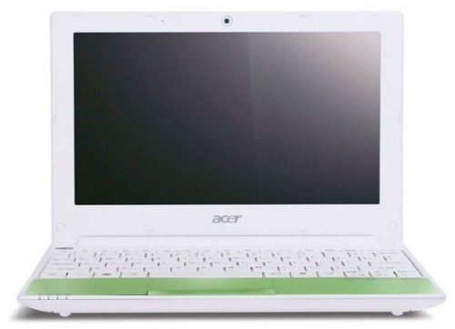 Acer Aspire One Happy AOHAPPY-2DQgrgr вид сверху