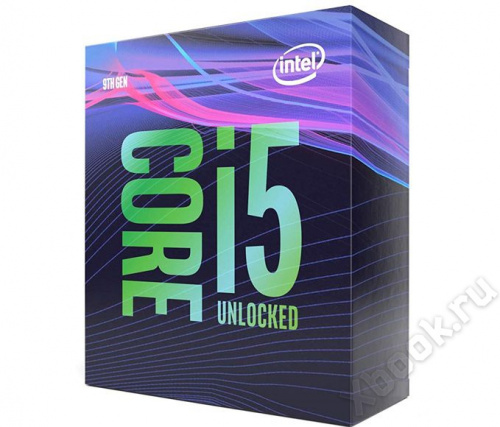 Intel Core i5-9600k BX80684I59600K вид спереди