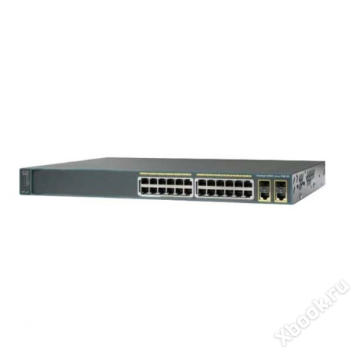 Cisco WS-C2960+24PC-L вид спереди