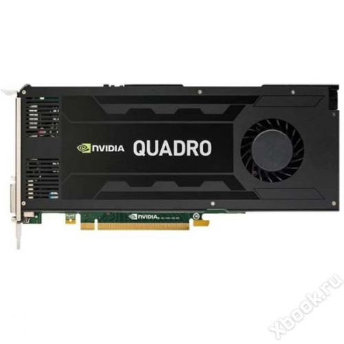 PNY Quadro K4200 PCI-E 2.0 4096Mb 256 bit DVI вид спереди