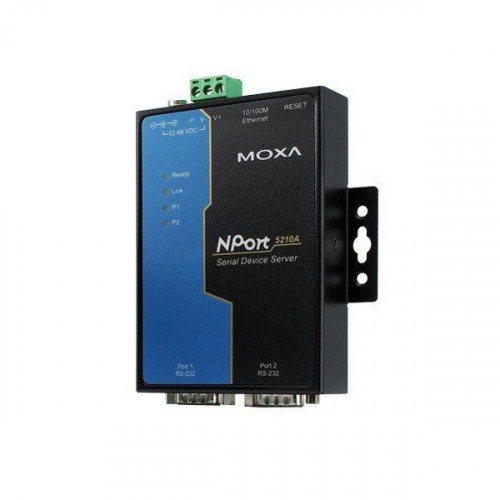 MOXA NPort 5210A вид спереди